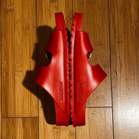 Birkenstock Arizona Essentials EVA Red Size 38 / 7-7.5 - Picture 10 of 16